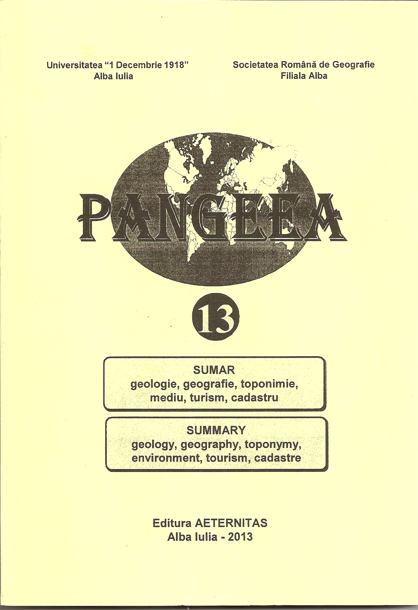 					View Vol. 13 No. 1 (2013)
				